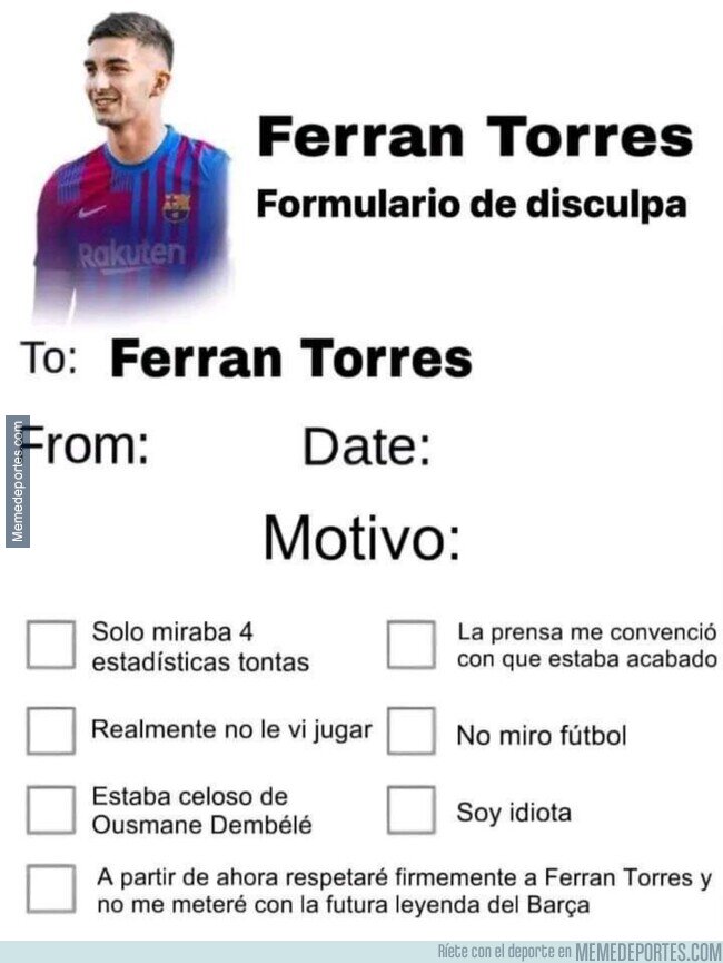 1194877 - Formulario de disculpa para culés