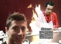 Enlace a A Lewandowski no le gusta el sistema de Xavi