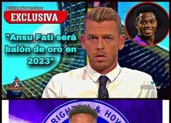 Enlace a Al Brighton le ceden un Balón de Oro