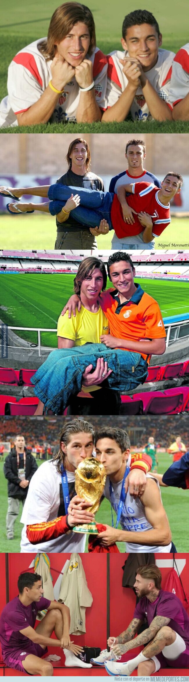 1195353 - Ya no se hacen amigos en el fútbol como Sergio Ramos y Jesús Navas