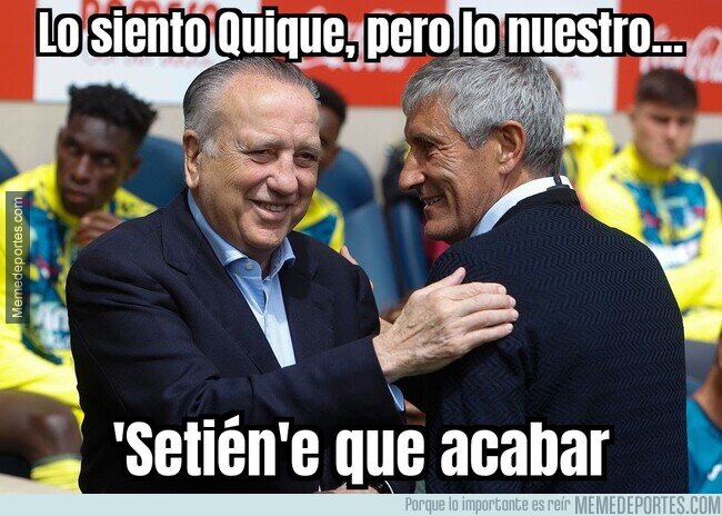 1195463 - Setién, primer técnico destituido de la temporada
