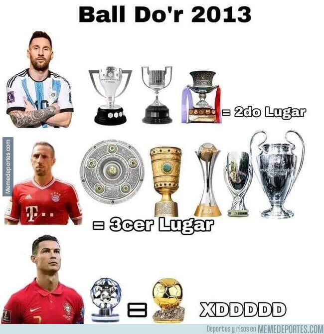 1195503 - El fandom que quiere hablar de méritos para el balón de oro...