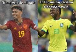 Enlace a No es el color de piel, es el color de la camiseta