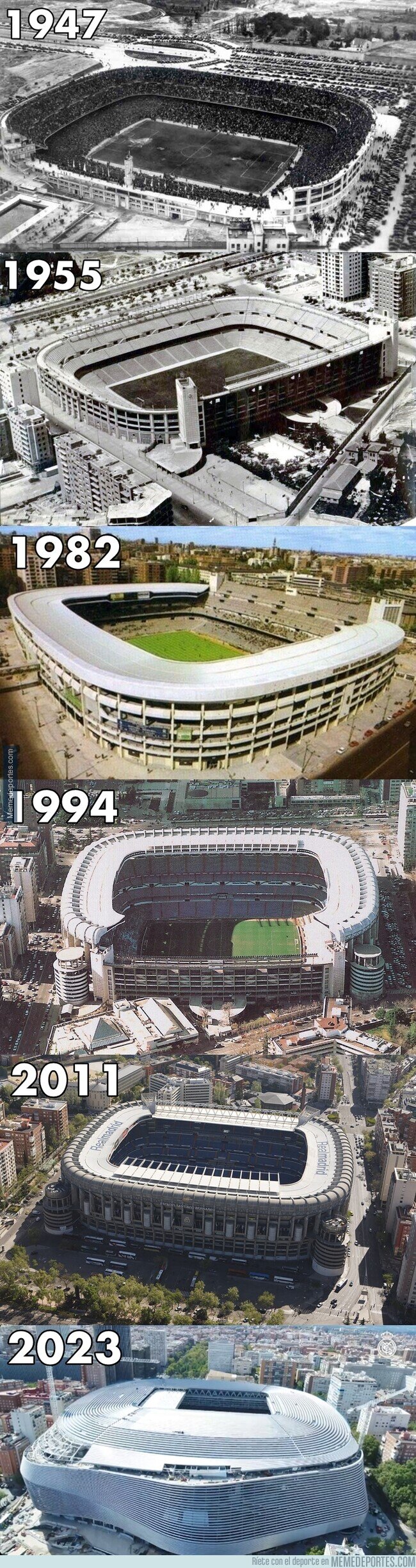 1195671 - Todas las fases del Santiago Bernabéu