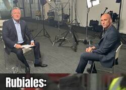 Enlace a Rubiales literalmente recreó el meme
