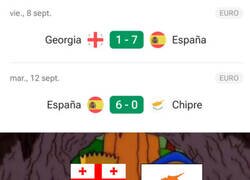 Enlace a España, de goleada en goleada en este parón