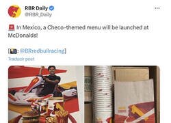 Enlace a La colaboración de Checo Pérez con McDonald's