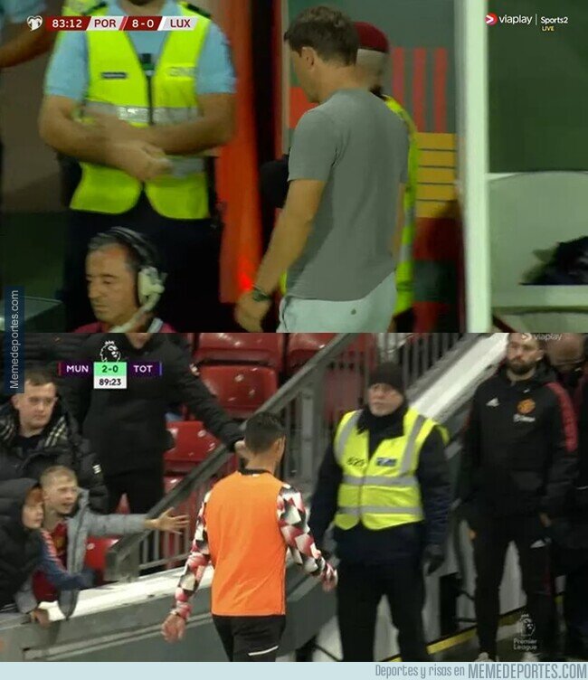 1195784 - El entrenador de Luxemburgo abandonando a su equipo antes del final me recordó a alguien