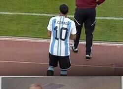 Enlace a Correa fue ovacionado en el Hernando Siles al ser confundido con Messi