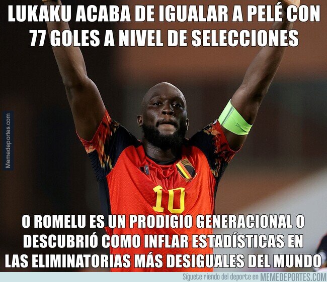 1195840 - Lukaku ya se codea con Pelé