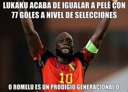 Enlace a Lukaku ya se codea con Pelé