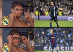 Enlace a La primera parte de Kubo en el Bernabéu