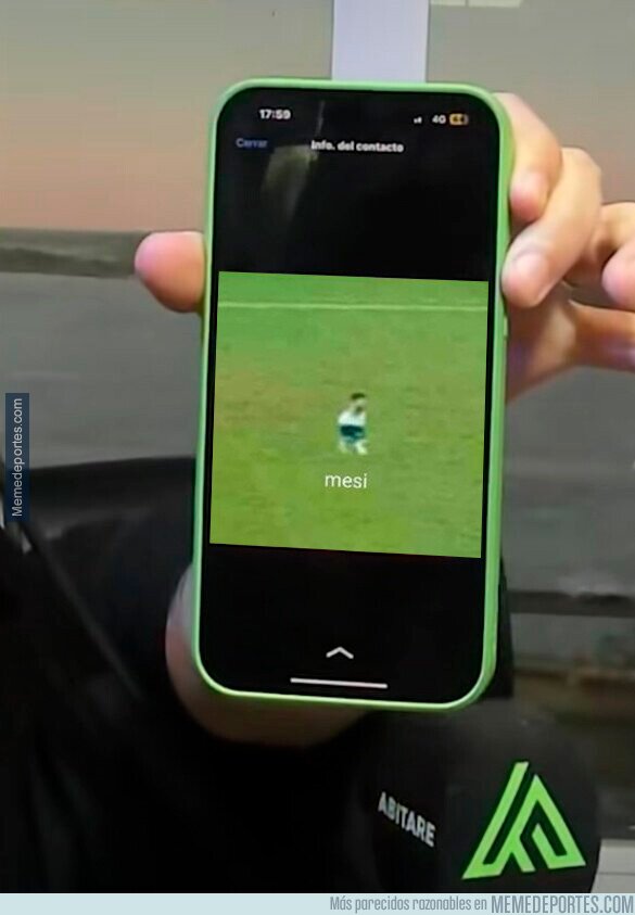1196141 - Rebelada la foto de perfil de Messi en Whatsapp. Lo sabía