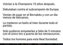 Enlace a Post de apreciación a la Real Sociedad