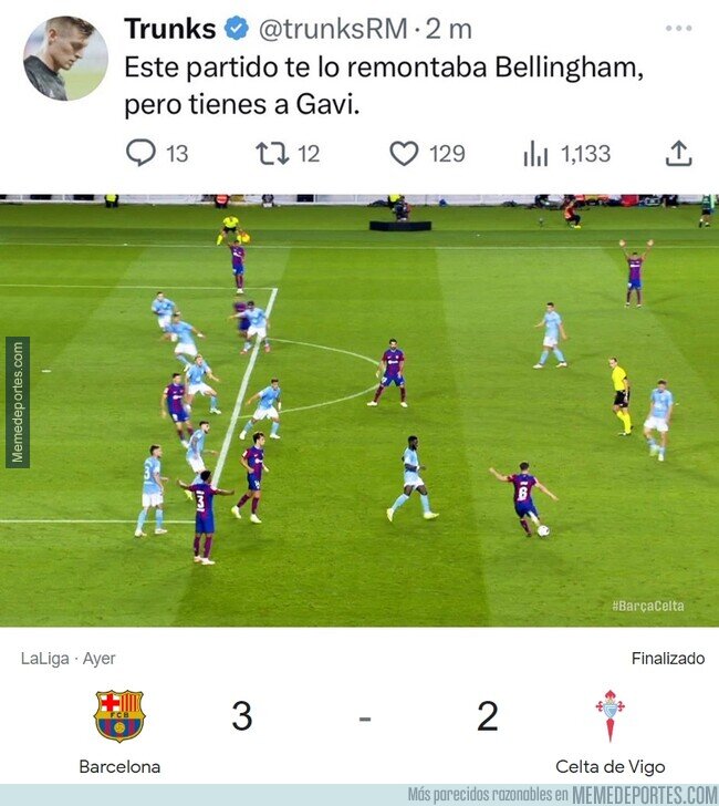 1196432 - No es un balón empujado debajo del arco, pero no esta nada mal