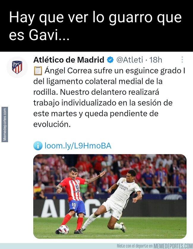 1196592 - Gavi todavía no ha lesionado a ningún compañero de profesión