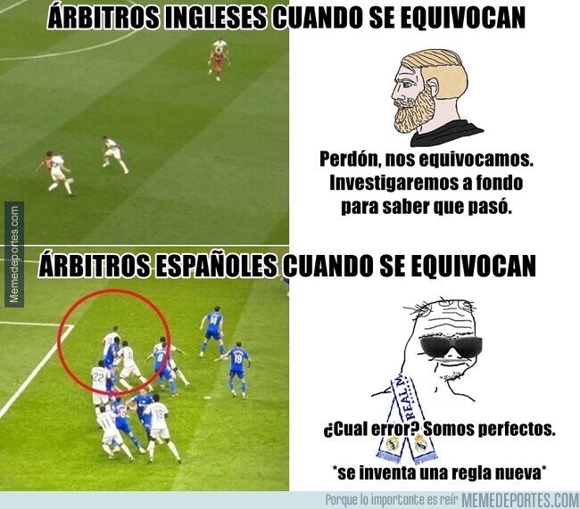 1196948 - Árbitros españoles vs árbitros ingleses