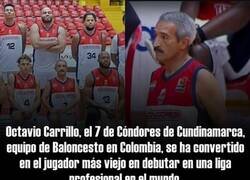 Enlace a Un hombre de 63 años se convierte en el basquetbolista más anciano del mundo... con mucha polémica.