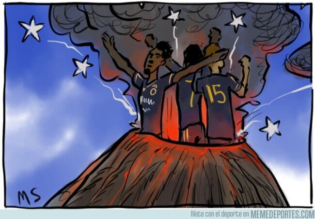 1197055 - El Madrid, como un volcán en Nápoles