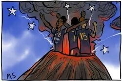 Enlace a El Madrid, como un volcán en Nápoles