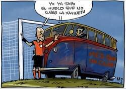 Enlace a El planteamiento defensivo del Barça en Porto