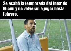 Enlace a Se viene un parón de 4 meses para Messi