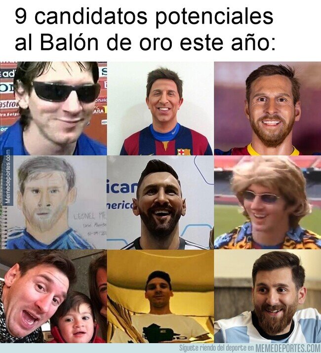 1197554 - El ganador del balón de oro esta entre estos 9
