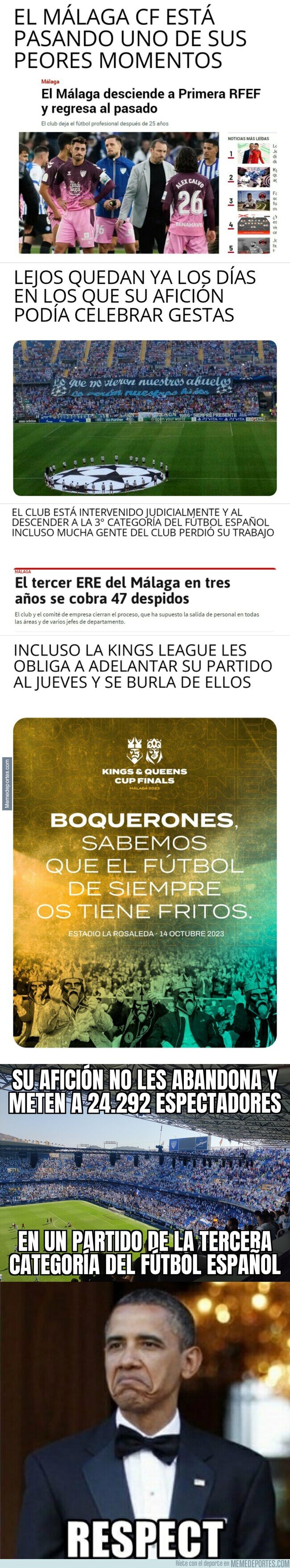 1197618 - La afición del Málaga CF en las buenas y en las malas