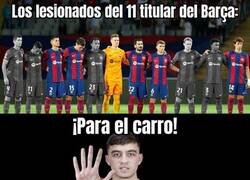 Enlace a El Barça llega al Clásico en cuadro