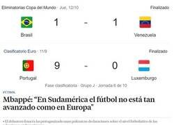 Enlace a Necesito ver a Mbappé jugando en La Paz, solo una vez.