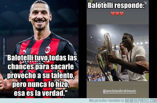 1197849 - Un pequeño beef entre Zlatan y Balotelli