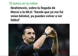 Enlace a No esperaba menos de Zlatan