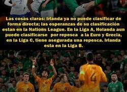 Enlace a Insólito. Irlanda debe perder si quiere clasificarse a la Eurocopa