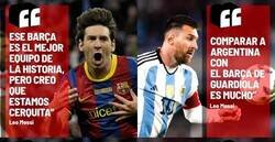 Enlace a Sea como sea, en ambos está Leo Messi