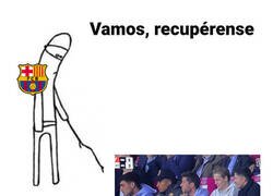 Enlace a El palco repleto de lesionados