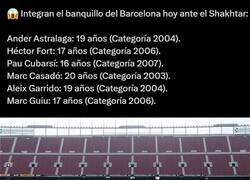 Enlace a El Barça está que convoca a jugadores del infantil B