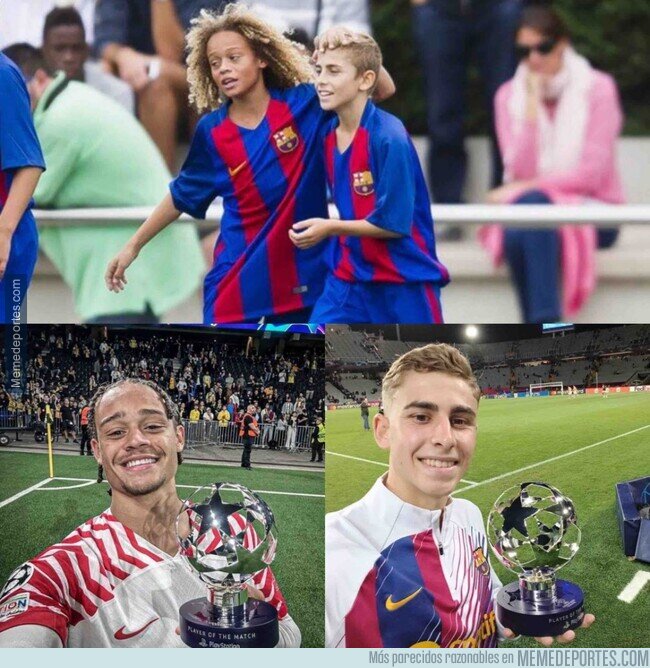 1198220 - De jugar juntos en La Masía a ser MVPs en Champions