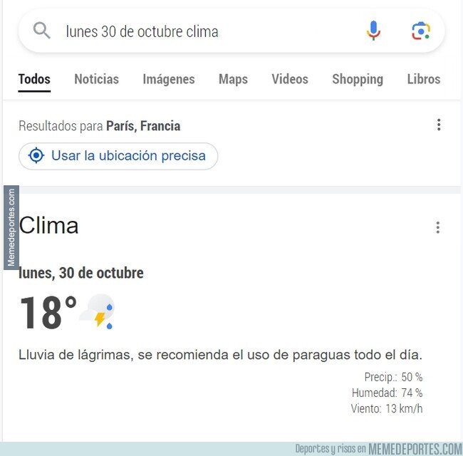 1198261 - Así estará el clima el 30 de octubre
