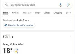 Enlace a Así estará el clima el 30 de octubre