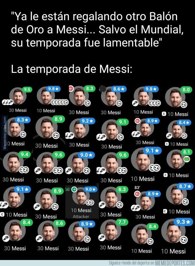 1198402 - Ya quisieran el resto de futbolistas temporadas así de malas