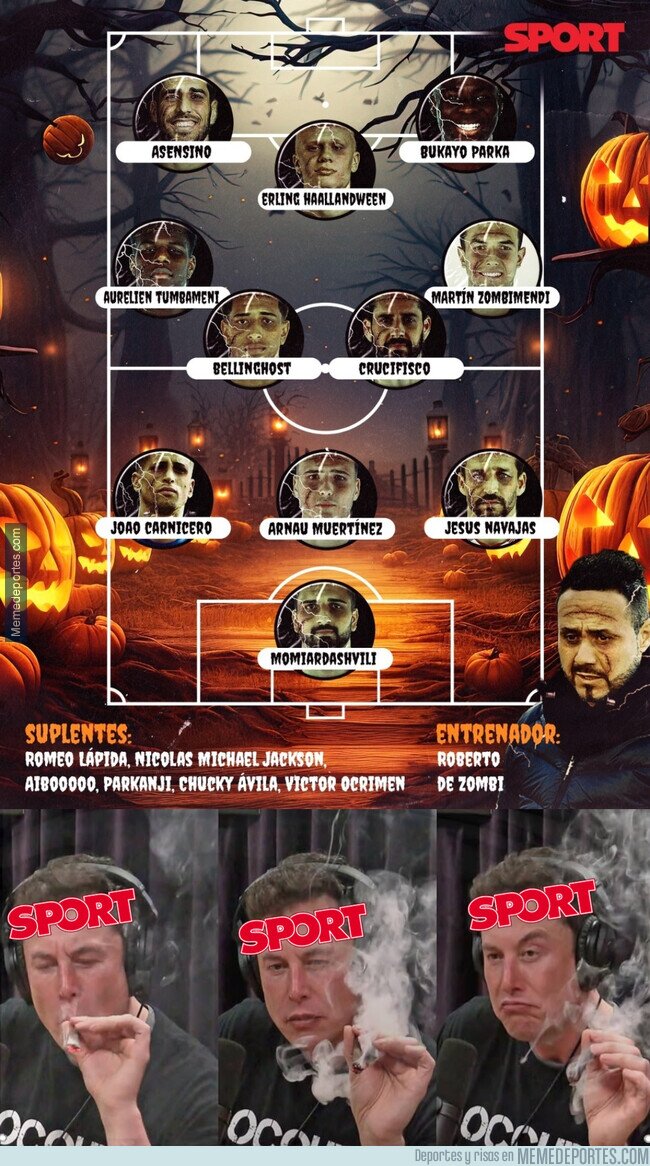 1198435 - Fumada tremenda del Sport por Halloween