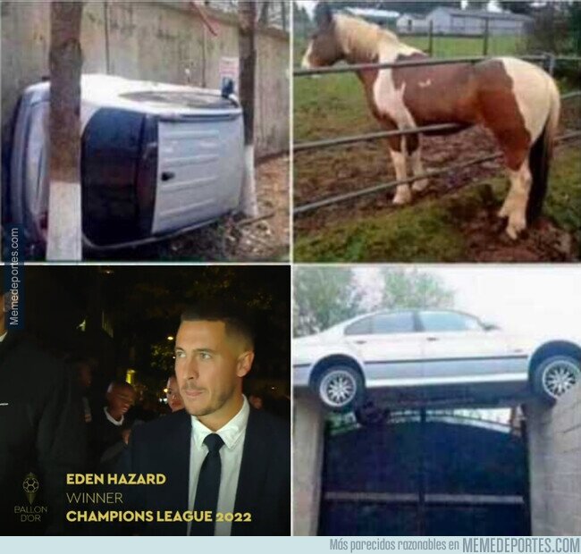 1198436 - ¿Qué hacía Hazard en la Gala del Balón de Oro?