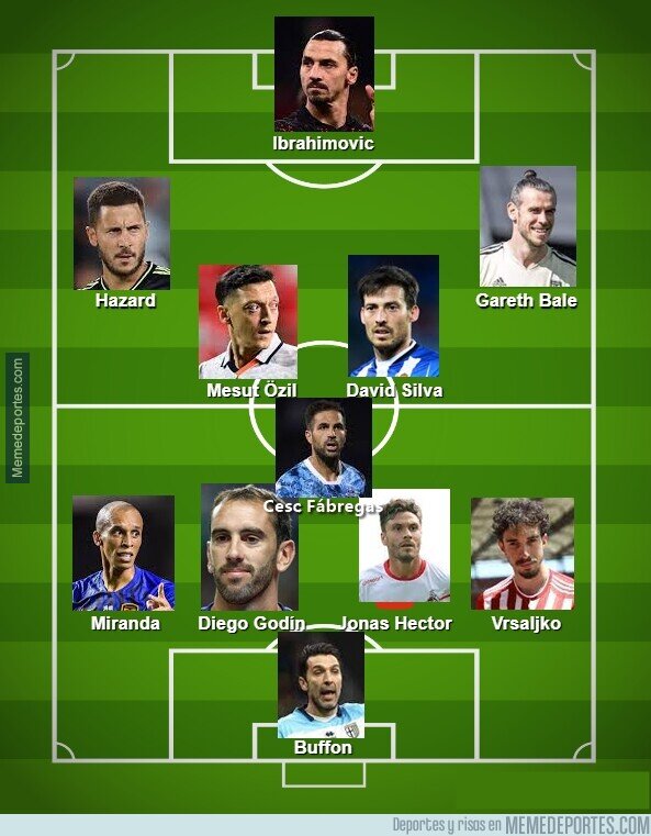 1198492 - Un 11 ideal con jugadores retirados en 2023
