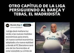 Enlace a Tebas, el madridista