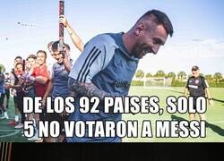 Enlace a Pocos balones de oro han sido más claros y unánimes que este.