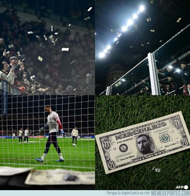 1198650 - Buen recibimiento a Donnarumma