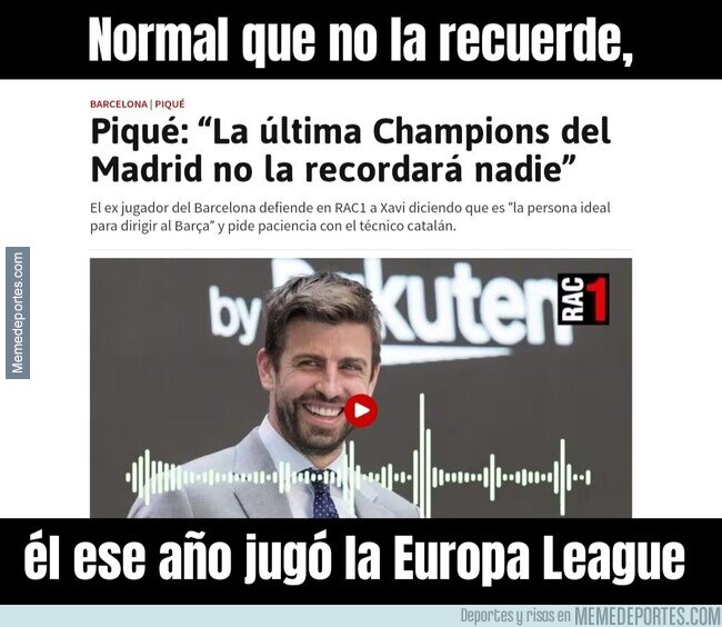 1198698 - No puedes recordar una competición que no jugaste
