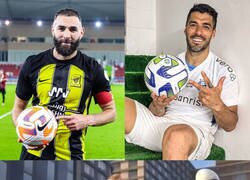 Enlace a Benzema y Suárez siguen haciendo hat-tricks lejos del fútbol de élite