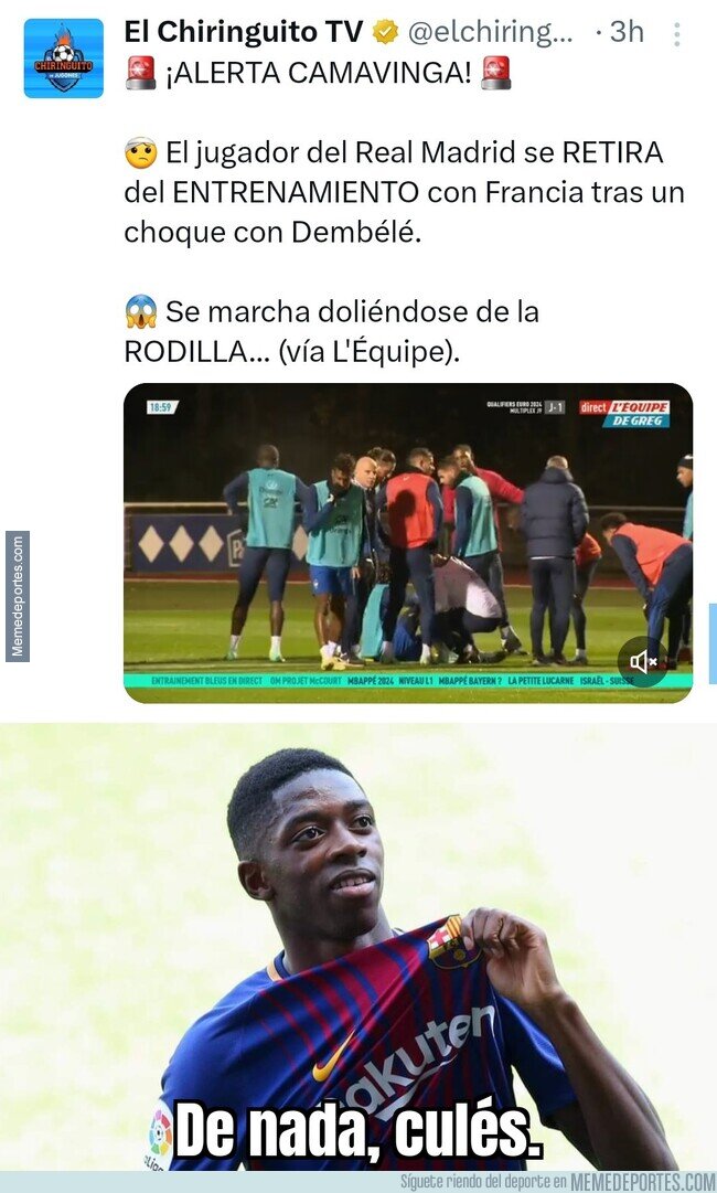 1198895 - Dembélé, ejemplo de barcelonismo