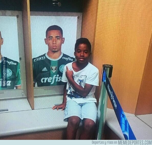 1198908 - El pequeño Endrick tenía de ídolo a Gabriel Jesus. Nada puede salir mal